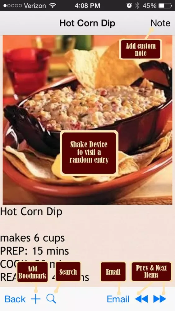 Tangkapan skrin 500 Atkins Recipes