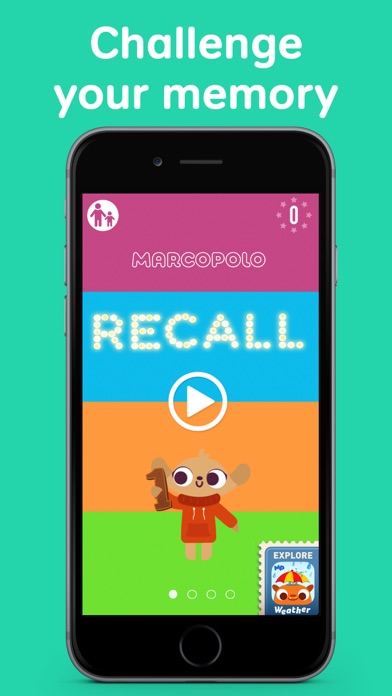 Tangkapan layar MarcoPolo Recall
