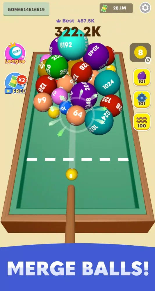 Capturas de pantalla de Merge Shooter 3D : 2048 Game