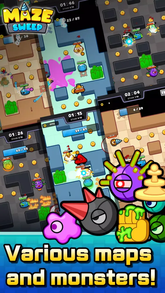 Maze Sweep Screenshots