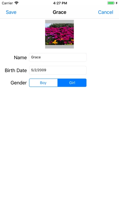 Child Growth Screenshots
