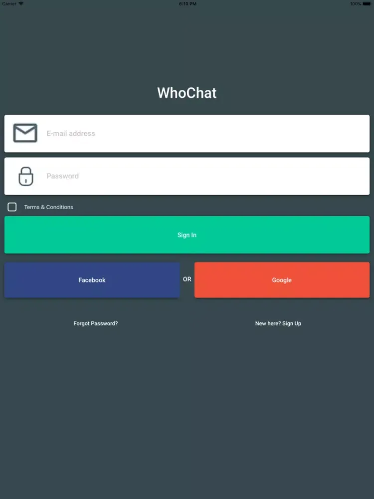 Capturas de pantalla de WhoChat : Match Chat & Dating iPad 