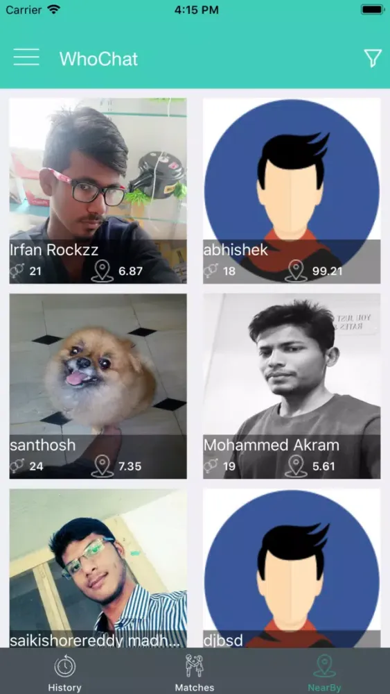 Capturas de pantalla de WhoChat : Match Chat & Dating