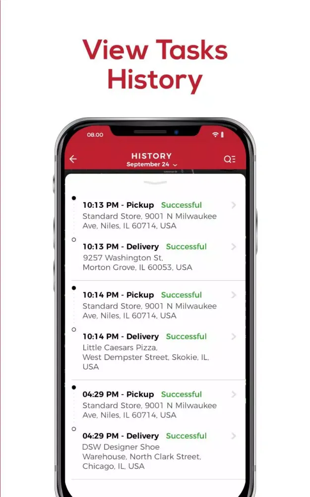تصاویر GoFeast Driver