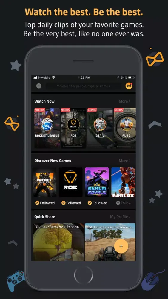 تصاویر Medal.tv - Game With Friends
