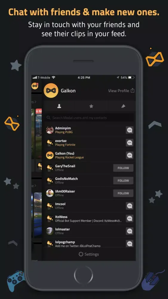 تصاویر Medal.tv - Game With Friends