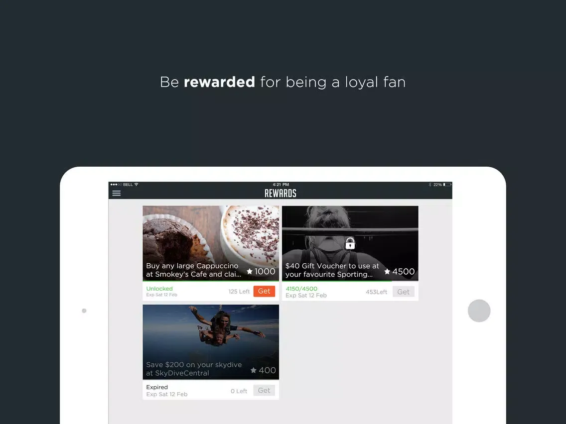 Capturas de tela do Broncos FanTribe iPad 