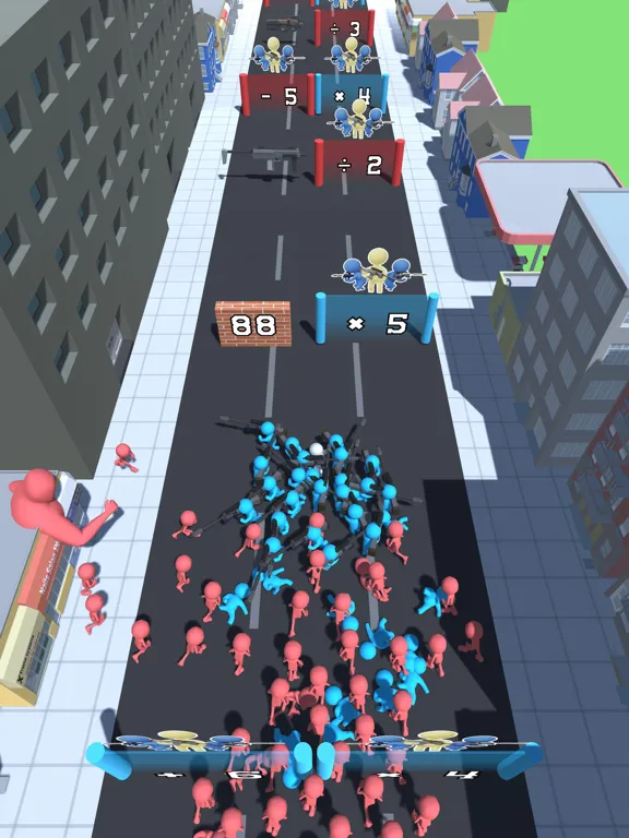 ภาพหน้าจอของ Gun War Run iPad 