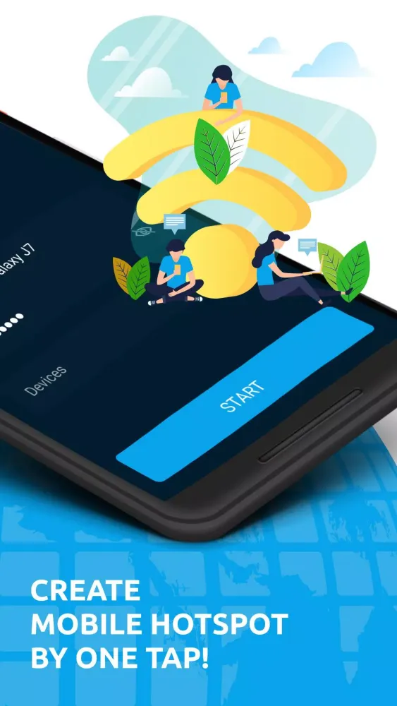 Tangkapan skrin WiFi Hotspot, Personal hotspot