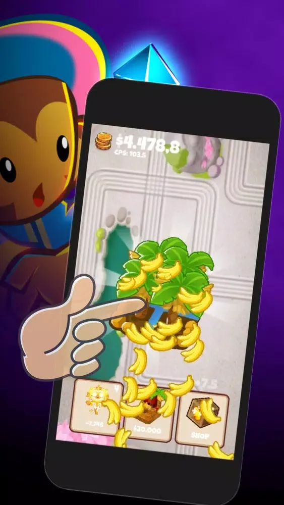 Capturas de tela do Bloons Clicker