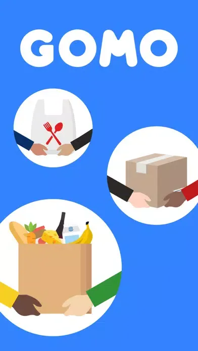 Gomo: Delivery and Rideshare スクリーンショット