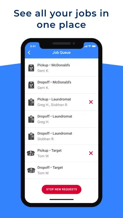 Gomo: Delivery and Rideshare スクリーンショット