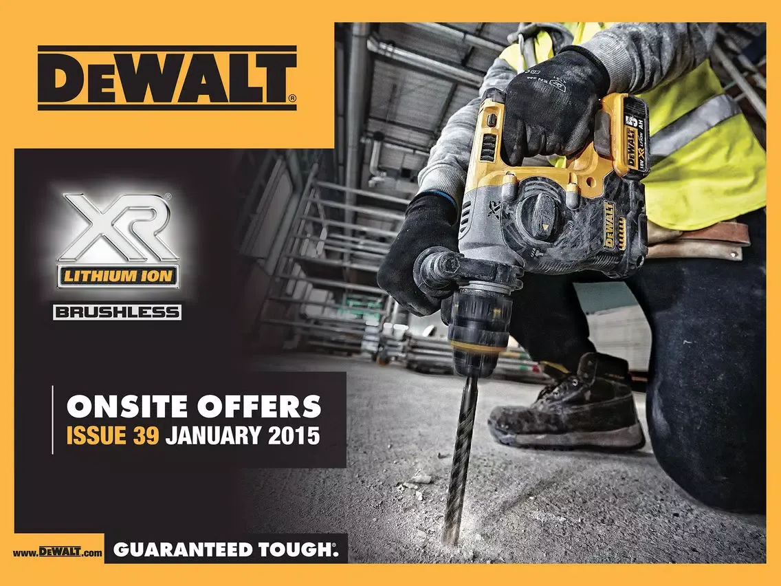 ภาพหน้าจอของ DEWALT News iPad 
