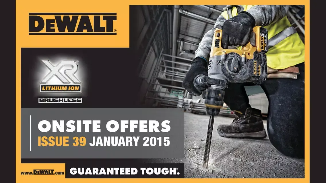 ภาพหน้าจอของ DEWALT News