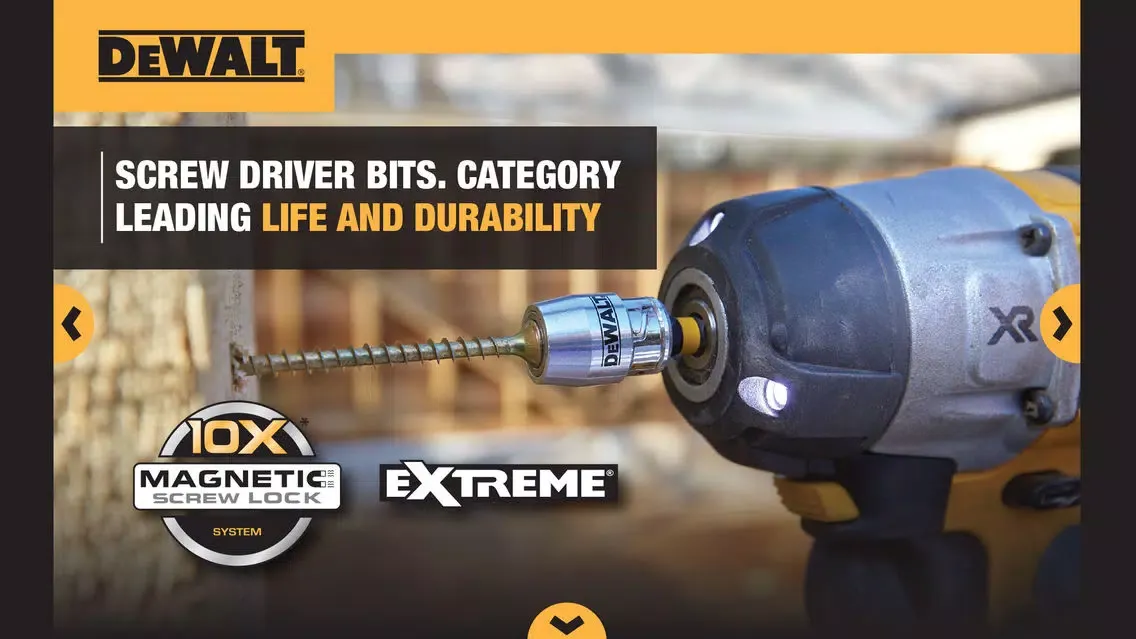ภาพหน้าจอของ DEWALT News
