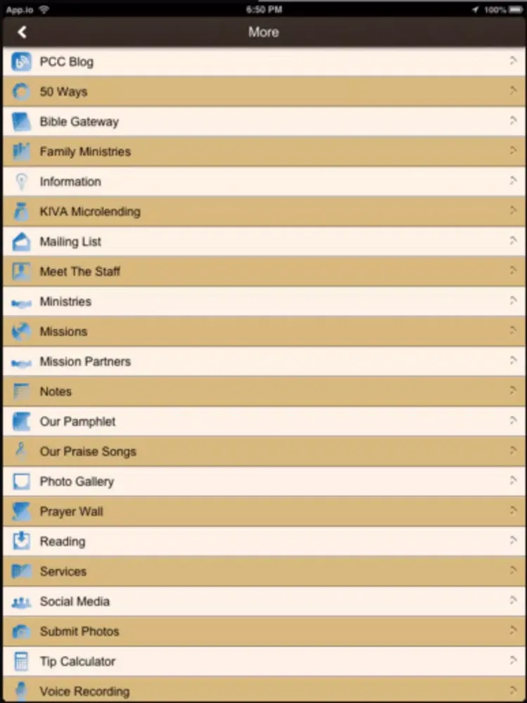 Pathway Community Church iPad  স্ক্রিনশট