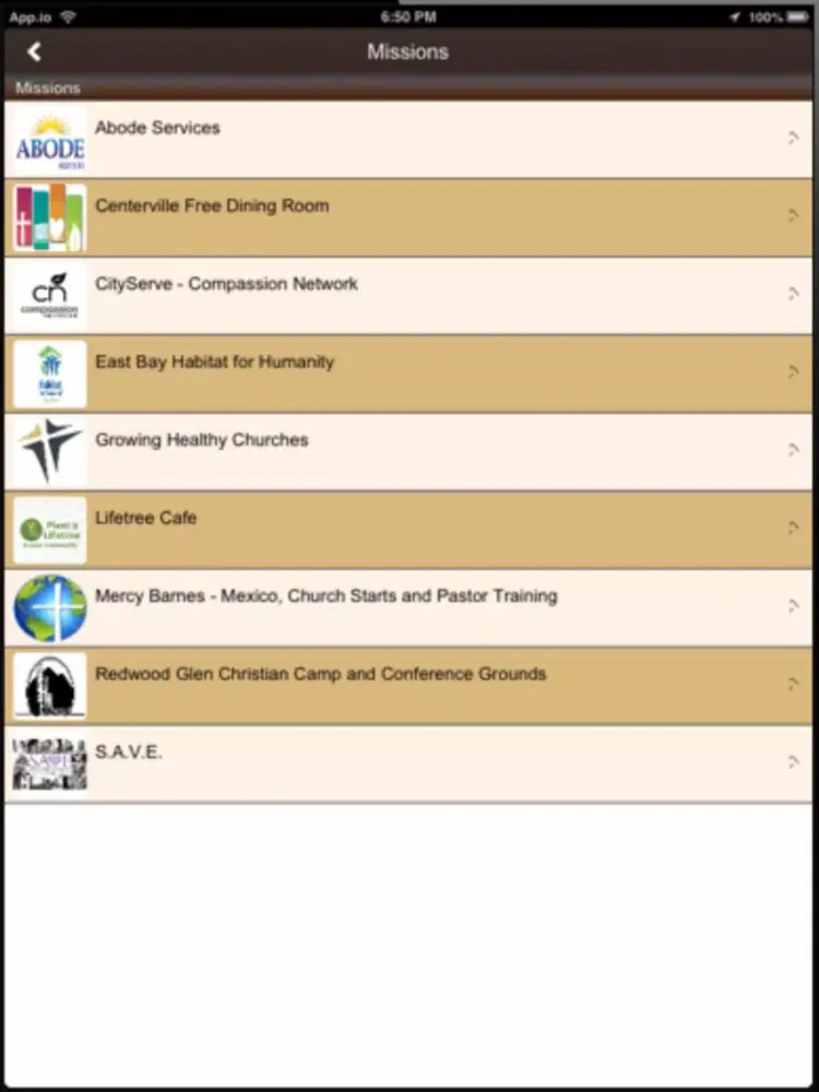 Pathway Community Church iPad  স্ক্রিনশট