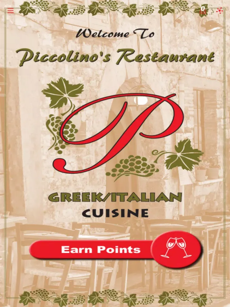 Piccolino's Restaurant iPad  스크린샷