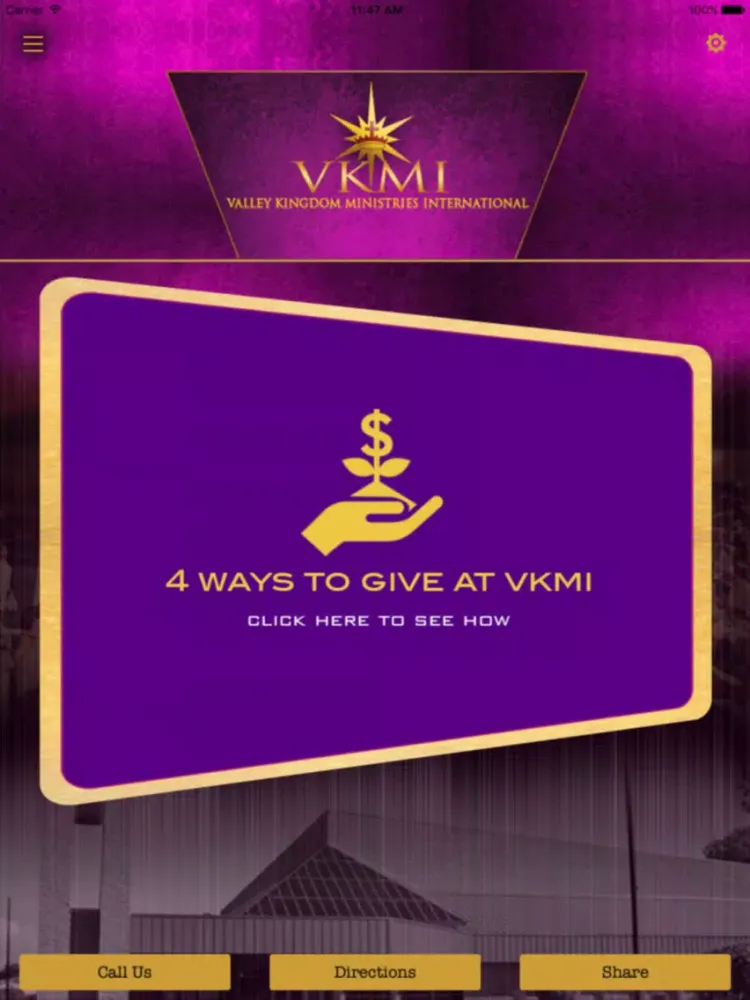 Valley Kingdom Ministries Intl iPad 应用截图