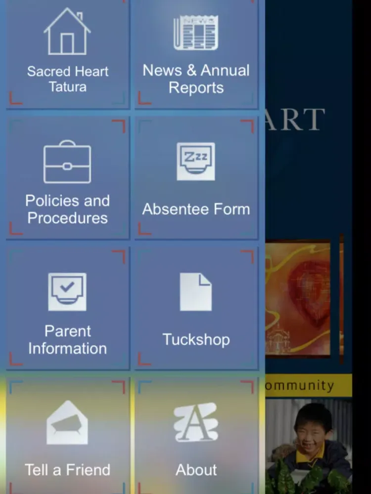 Скриншоты Sacred Heart Tatura iPad 