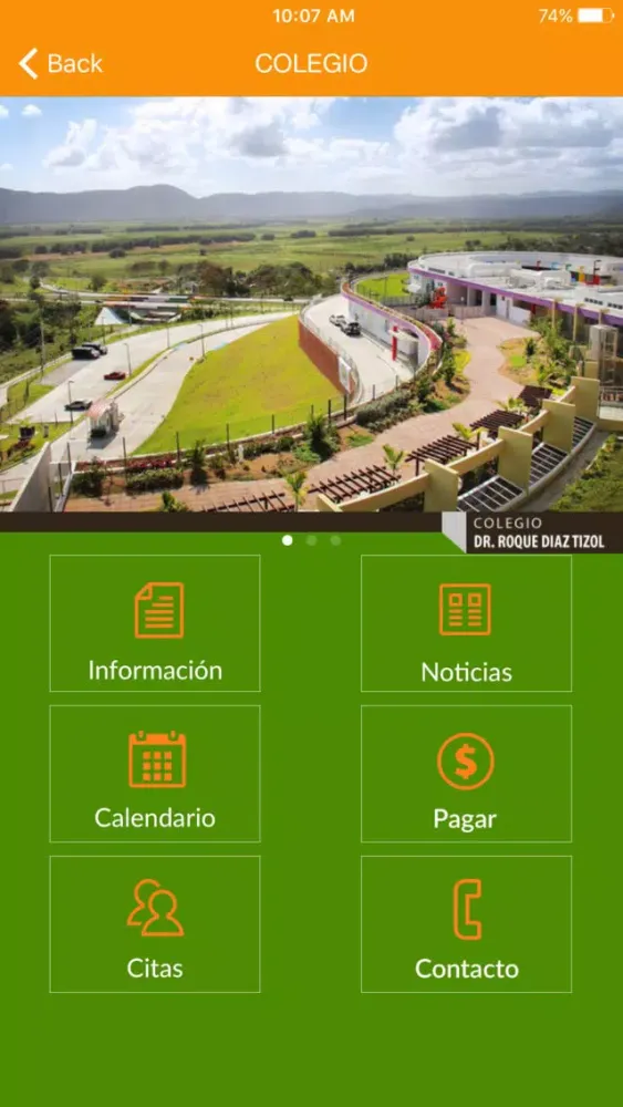 Tangkapan skrin Ciudad Educativa