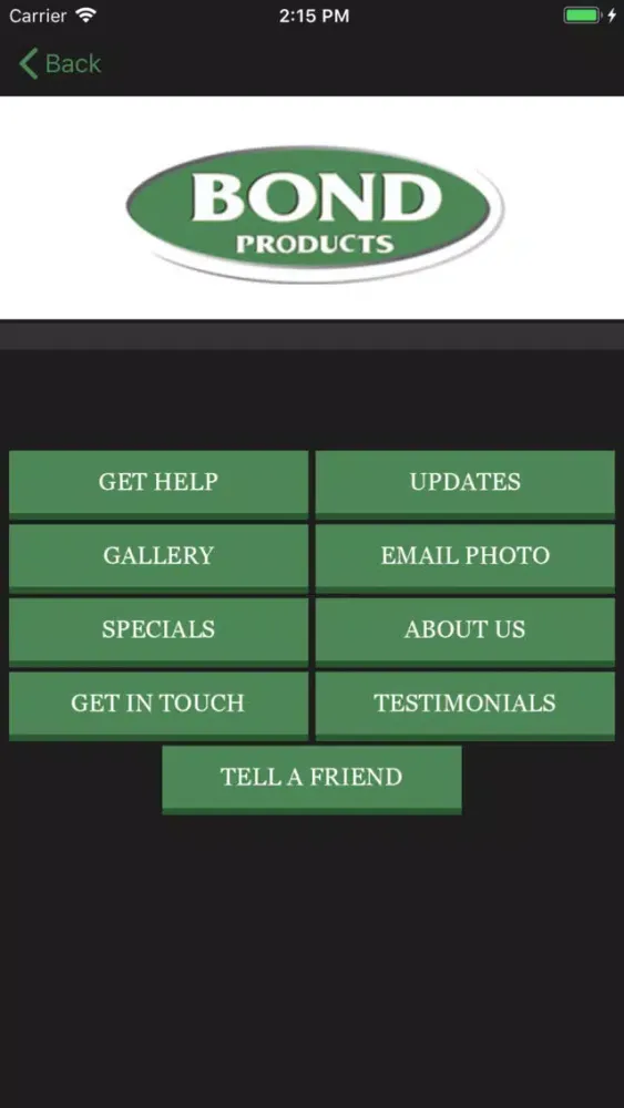 Bond Products Inc Screenshots