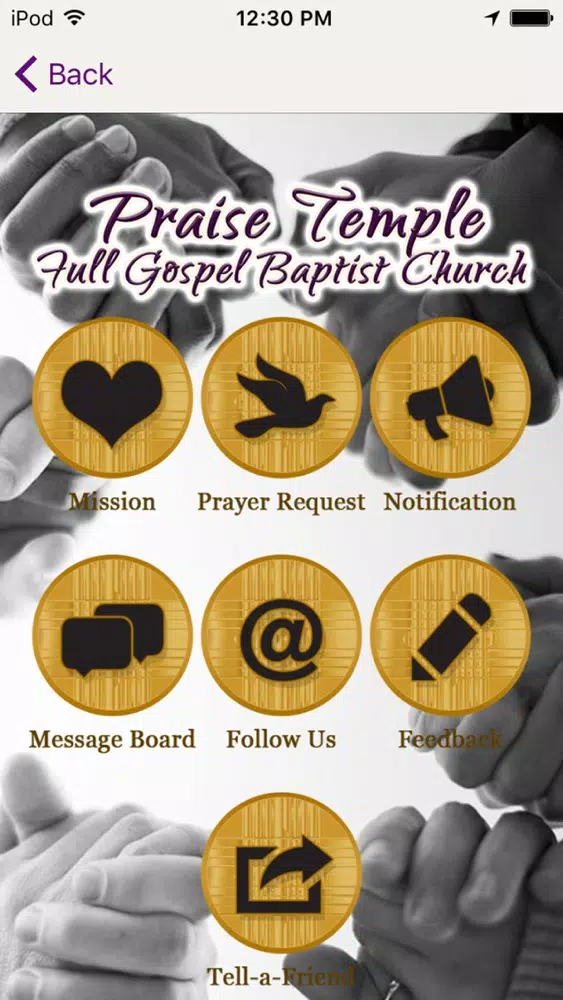 Praise Temple Full Gospel स्क्रीनशॉट