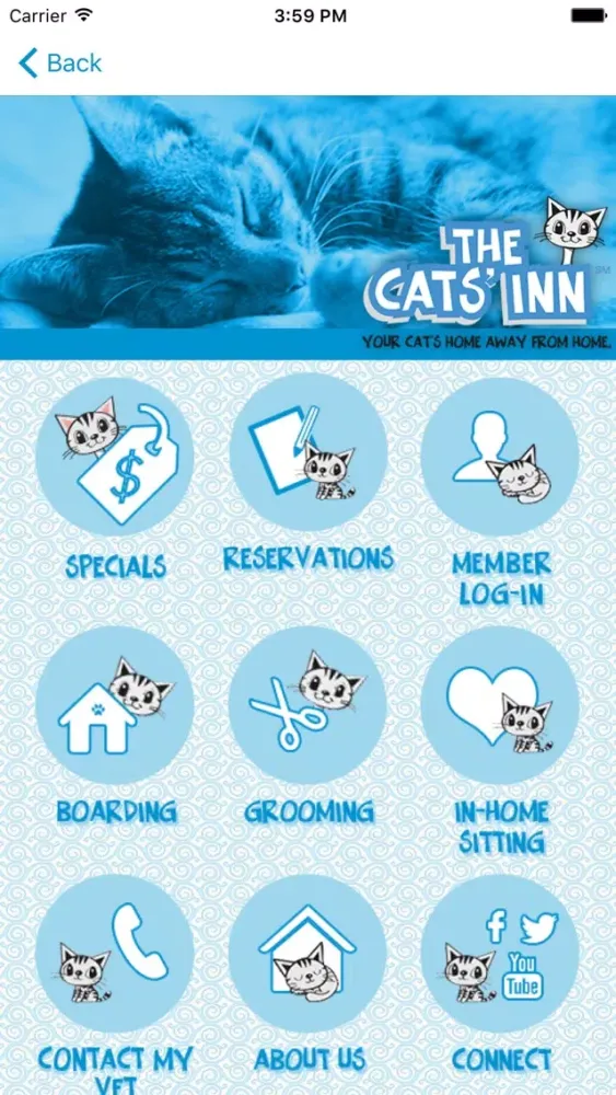 Tangkapan skrin The Cats' Inn