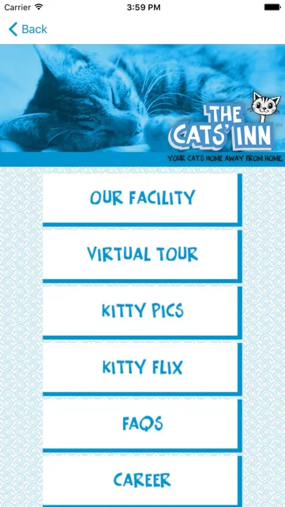 Tangkapan skrin The Cats' Inn