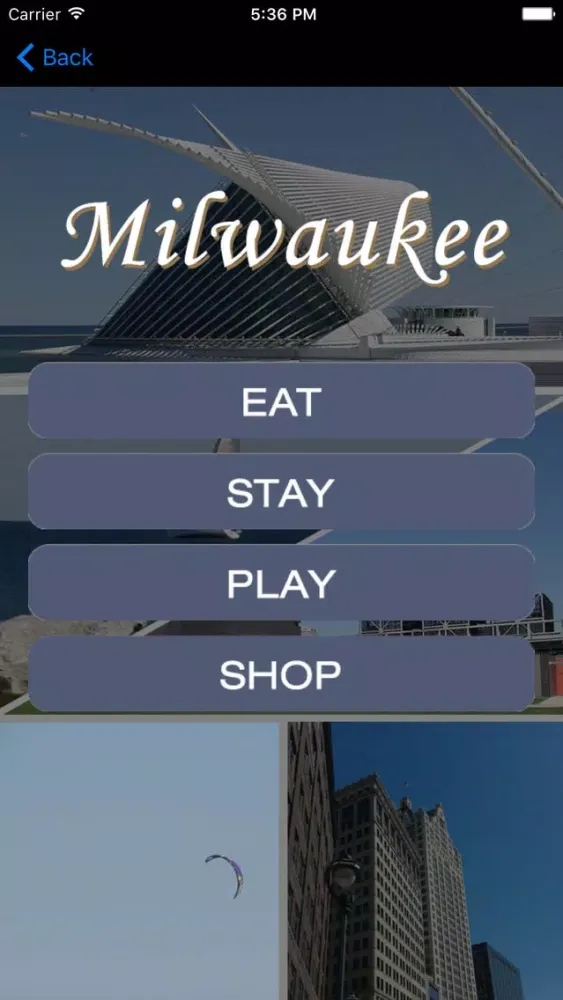 The Milwaukee App Screenshots
