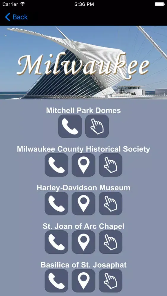 The Milwaukee App Screenshots