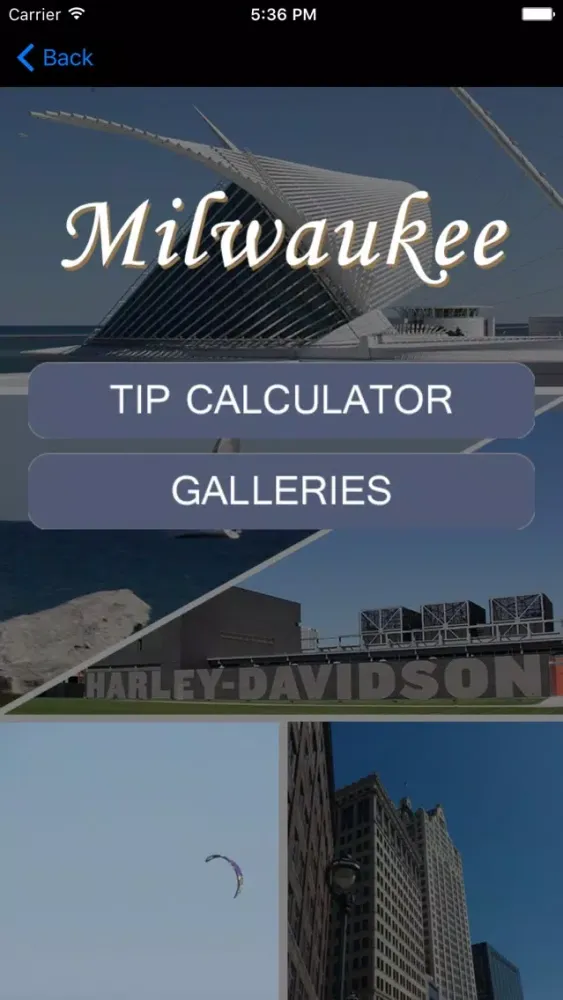 The Milwaukee App Screenshots