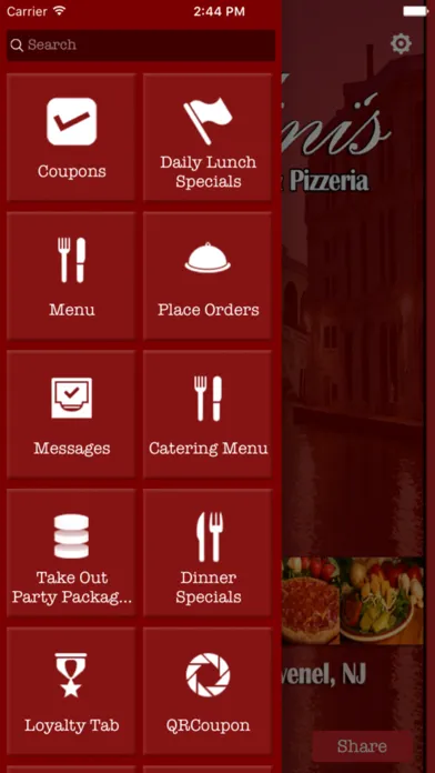 Capturas de pantalla de Bellini's Italian Restaurant
