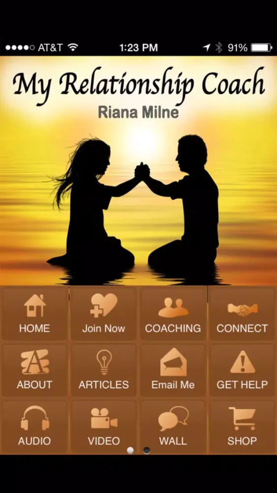 Zrzuty ekranu My Relationship Coach