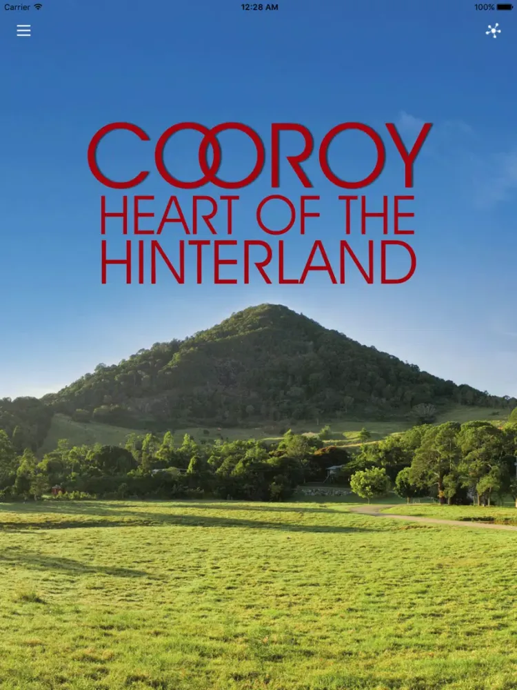 ภาพหน้าจอของ The Cooroy App iPad 