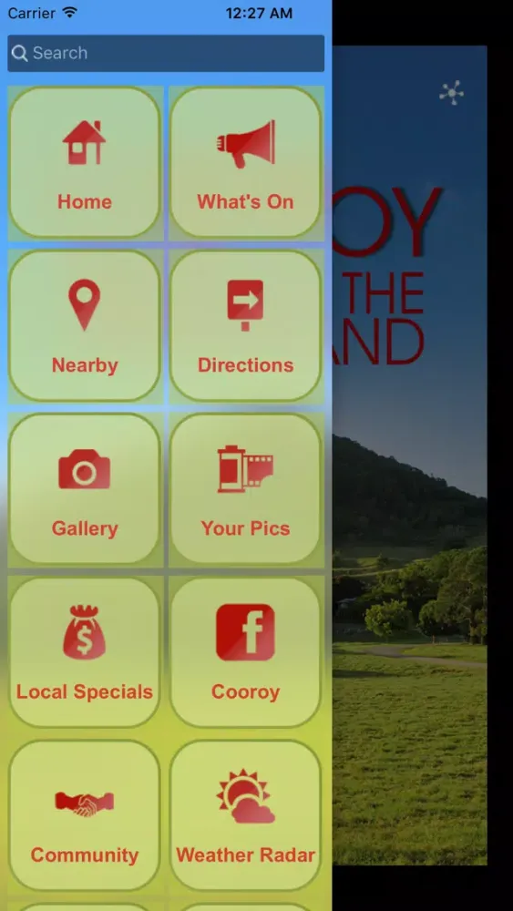 ภาพหน้าจอของ The Cooroy App