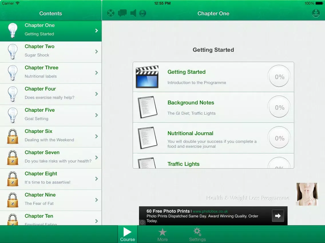 Diet Secrets iPad  Screenshots