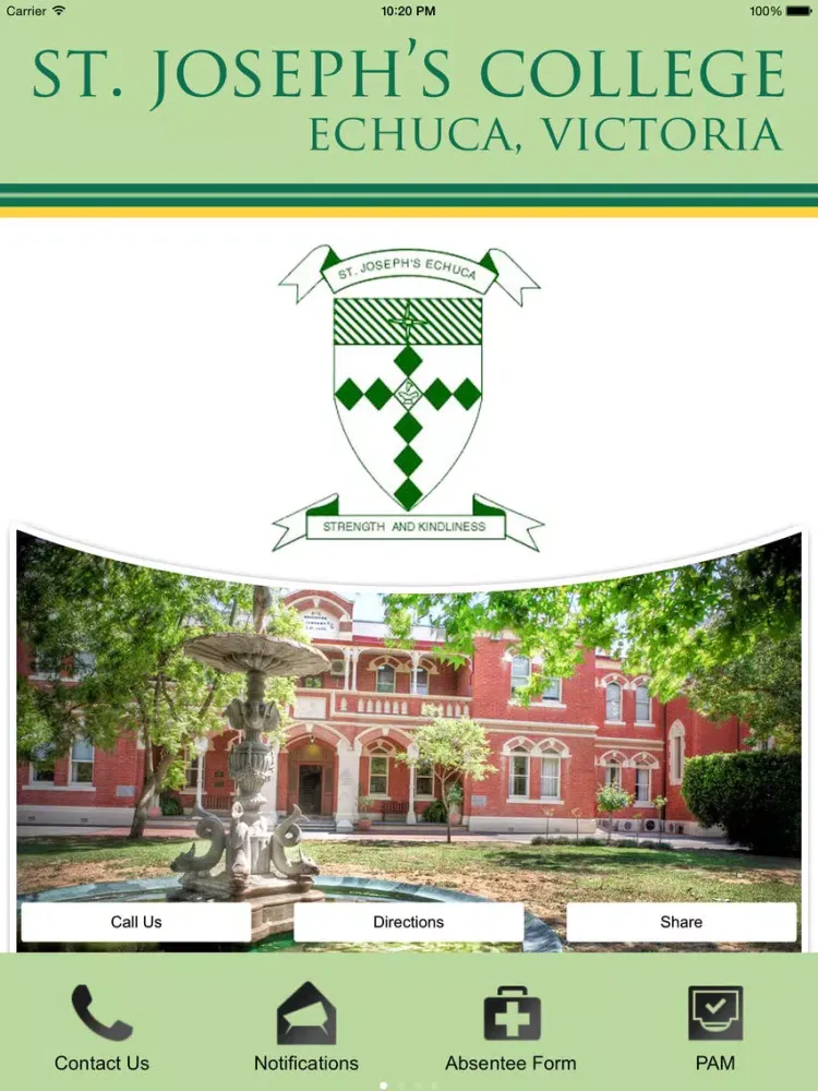 St Joseph's College Echuca iPad  Screenshots
