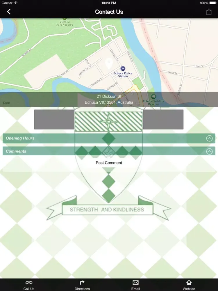 St Joseph's College Echuca iPad  Screenshots