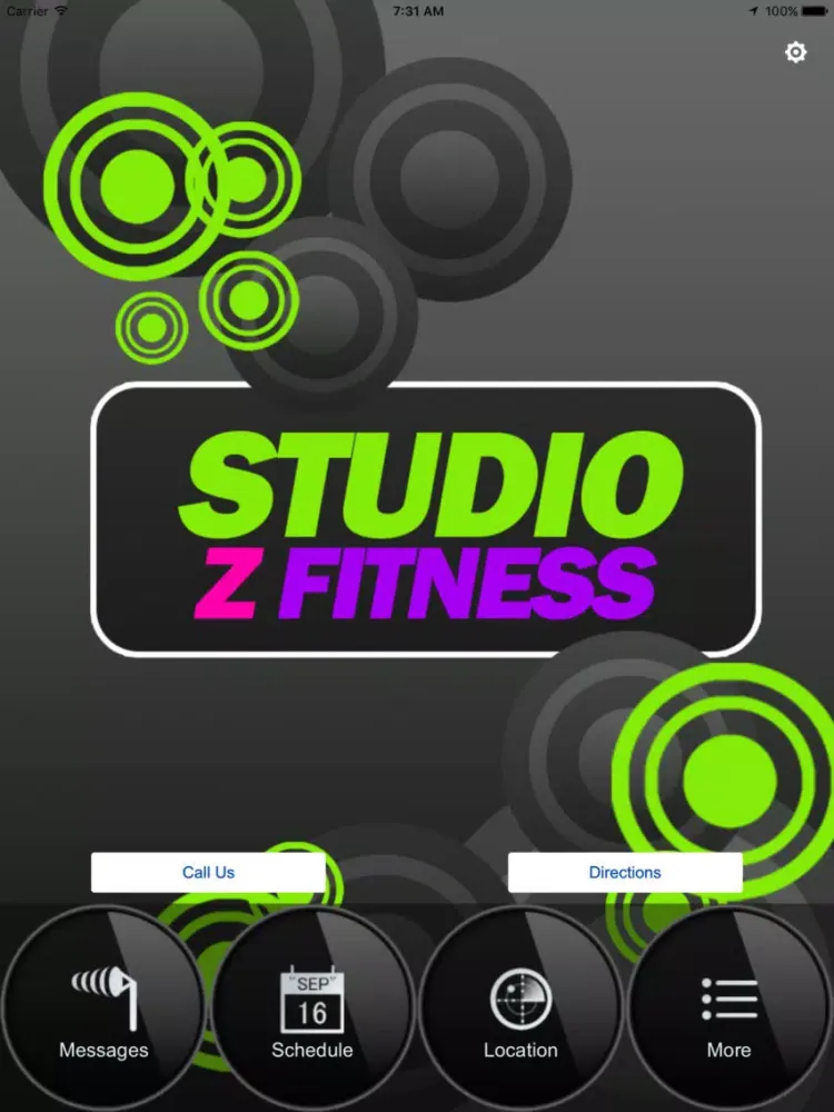 Zrzuty ekranu Studio Z Fitness II iPad 