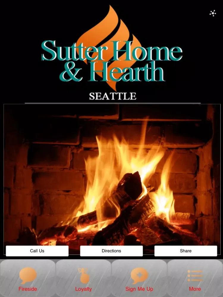 Zrzuty ekranu Sutter Home & Hearth iPad 