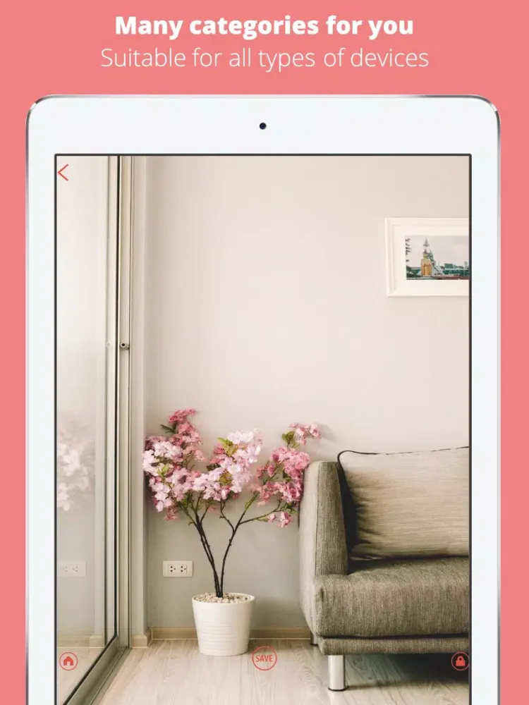 Tangkapan skrin Wallpapers HD & 4K Themes iPad 