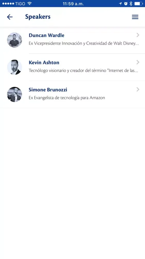 Tigo Business Forum 2019 Screenshots