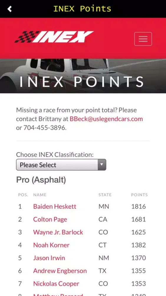 Screenshot di Go Motorsports Shop