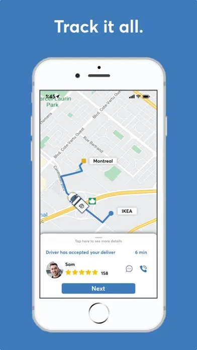 Ảnh chụp màn hình của Gomove Moving & Delivery