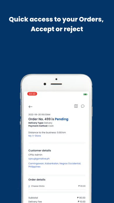 Go Native PH Merchant Screenshots