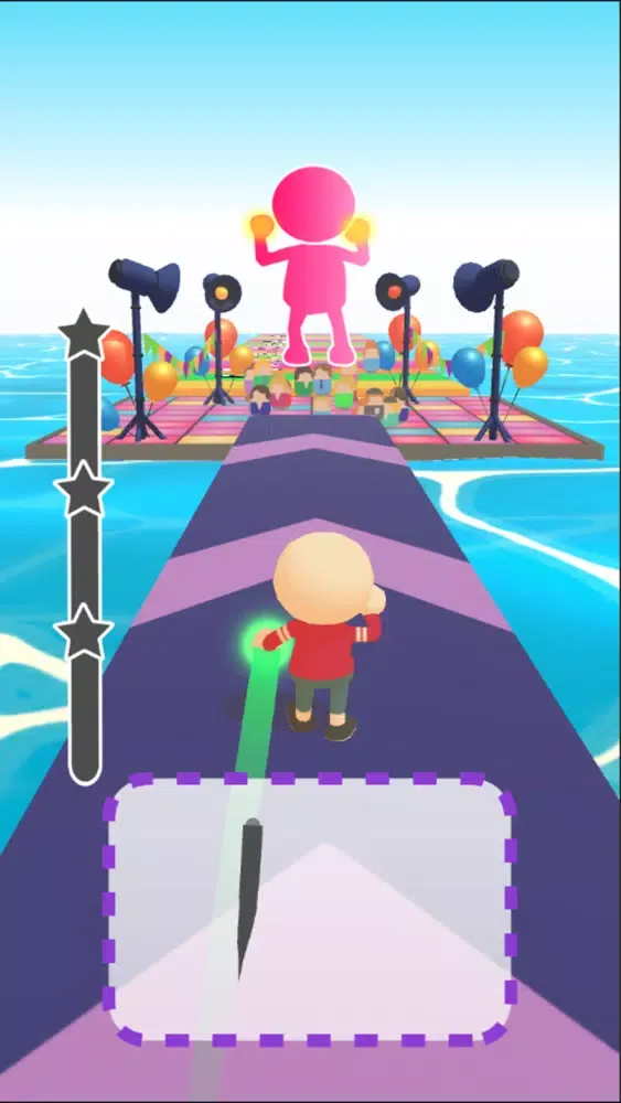 Capturas de tela do Draw Dancer