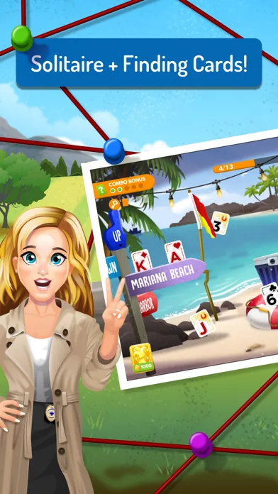 Ảnh chụp màn hình của Solitaire Mystery Card Game