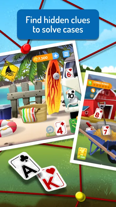 Ảnh chụp màn hình của Solitaire Mystery Card Game