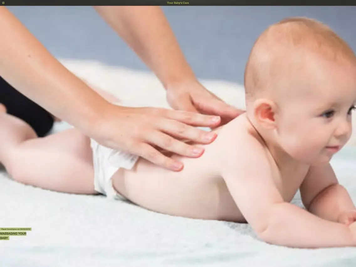 Best Baby's Care for 0-3 years old iPad  Ekran Görüntüleri